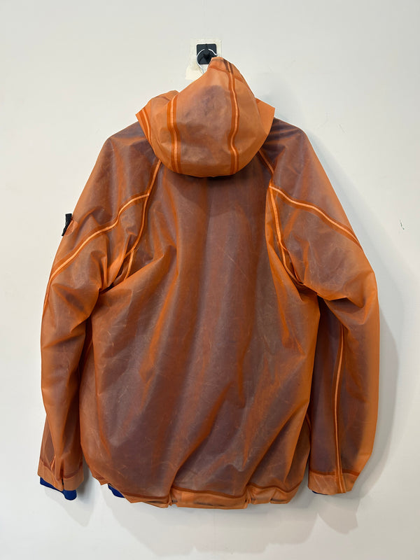 Stone Island Orange Poly Cover Composite Jacket