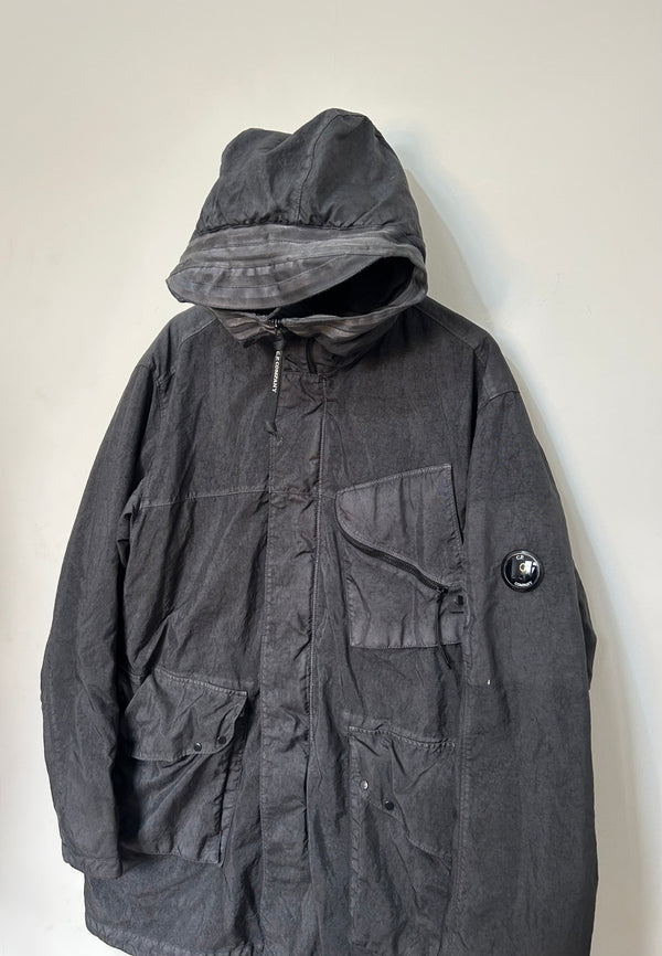 CP Company Quartz Nylon Insulated Fishtail Parka