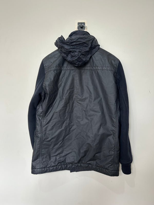 Stone Island Ghost Piece Panno Tinto Capo Piu Mussola Gommata Jacket