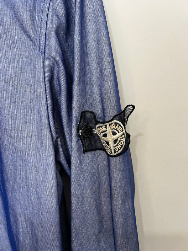 Stone Island Blue Hooded Snowflake Jacket