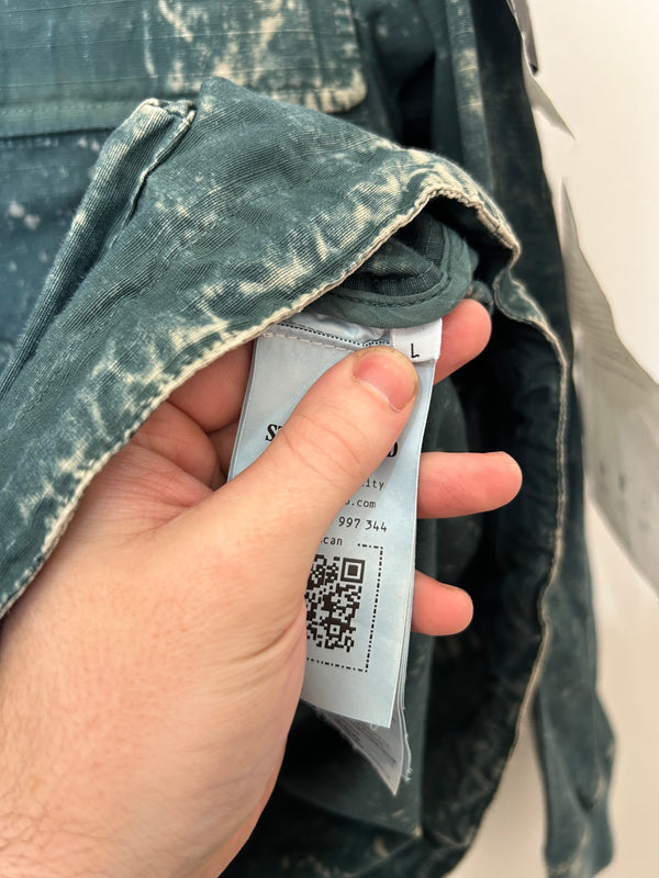 Stone Island Cotton Ripstop Off Dye OVD Smock
