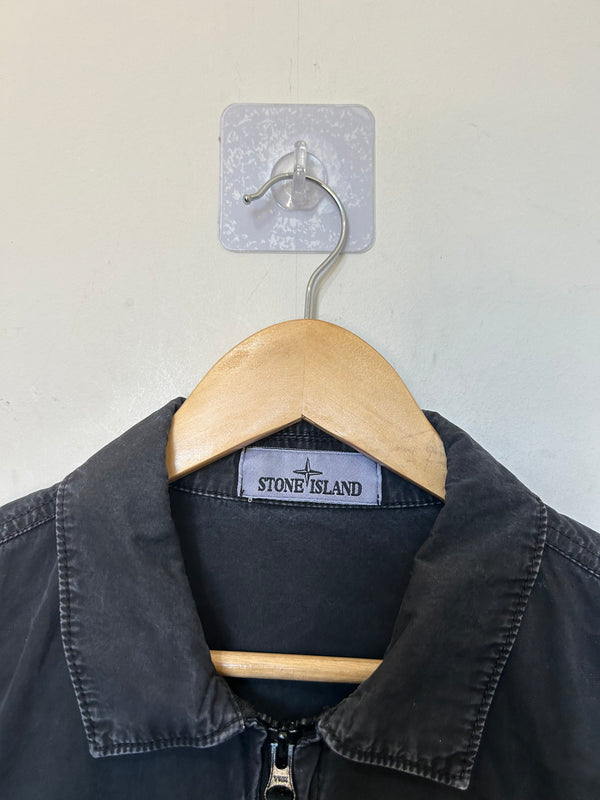 Stone Island Brushed Cotton Overshirt