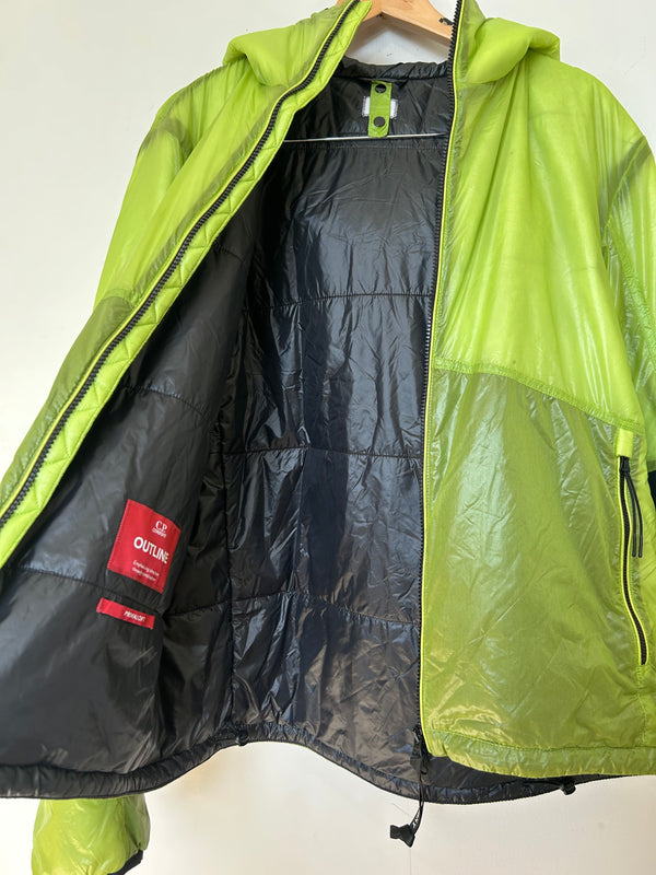 CP Company Green Outline Goggle Jacket