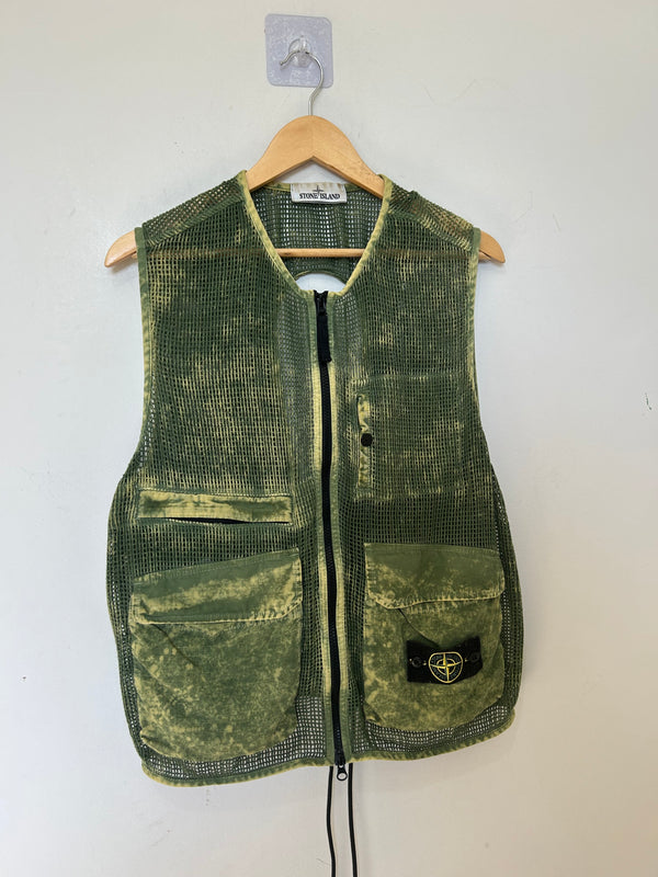 Stone Island Ripstop + Cotton Mesh Off- Dye OVD