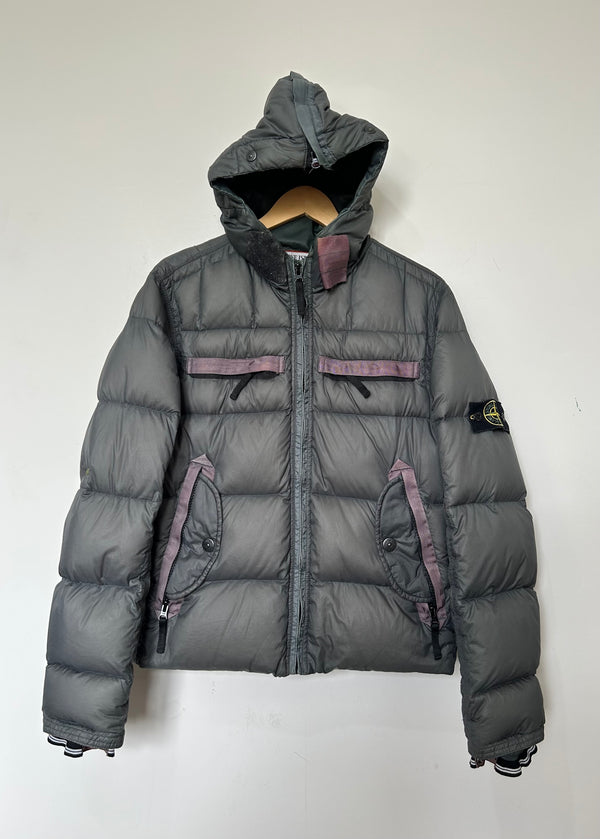 Stone Island 2007 Asian Exclusive Opaque Nylon Tela Down Jacket
