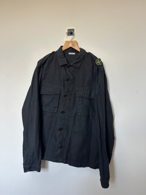 Stone Island 2007 Linoflax Shoulder Badge Overshirt