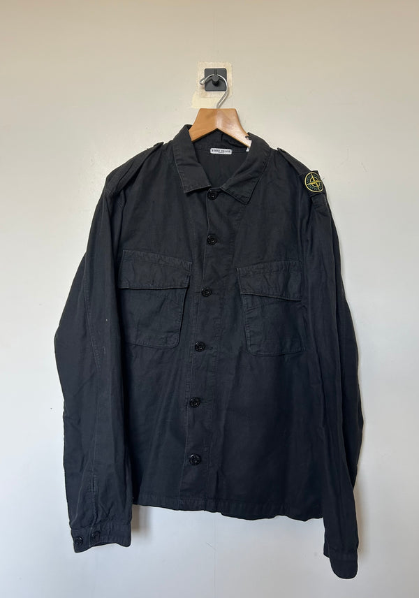 Stone Island 2007 Linoflax Shoulder Badge Overshirt