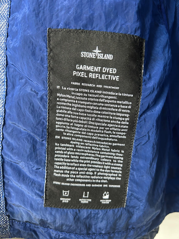 Stone Island Garment Dyed Pixel Reflective Jacket