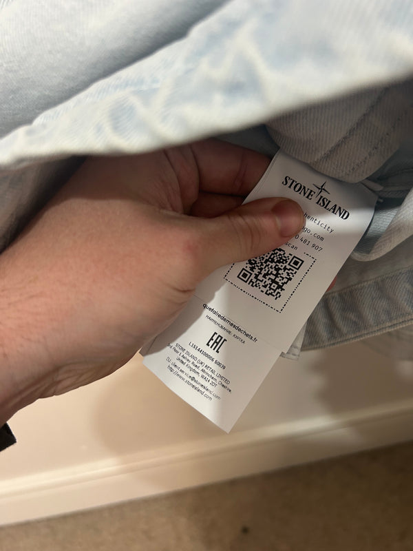 Stone Island Indigo Denim- Ultra Bleached