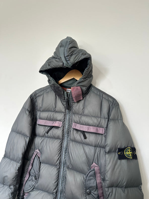 Stone Island 2007 Asian Exclusive Opaque Nylon Tela Down Jacket