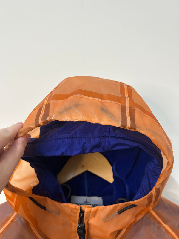 Stone Island Orange Poly Cover Composite Jacket