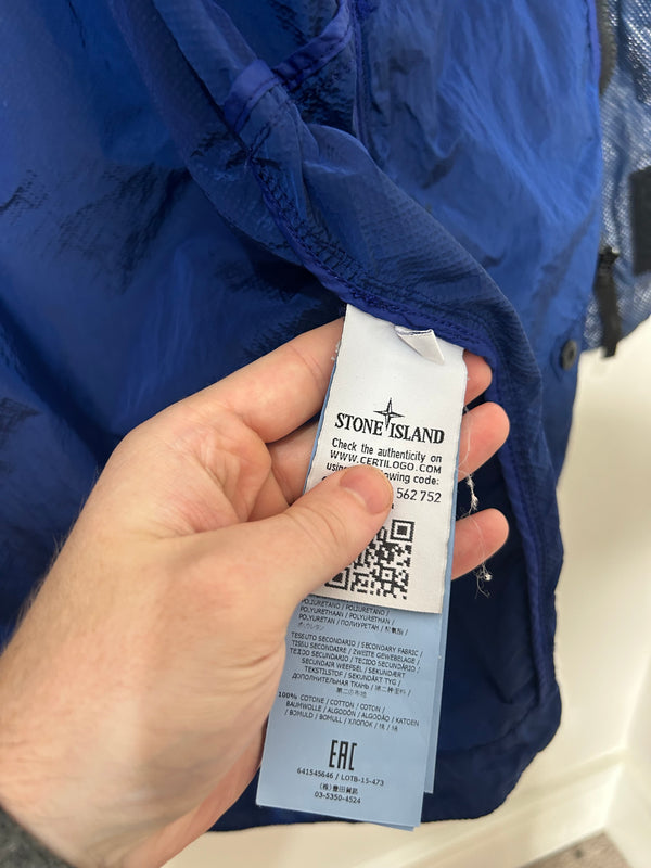 Stone Island Garment Dyed Pixel Reflective Jacket