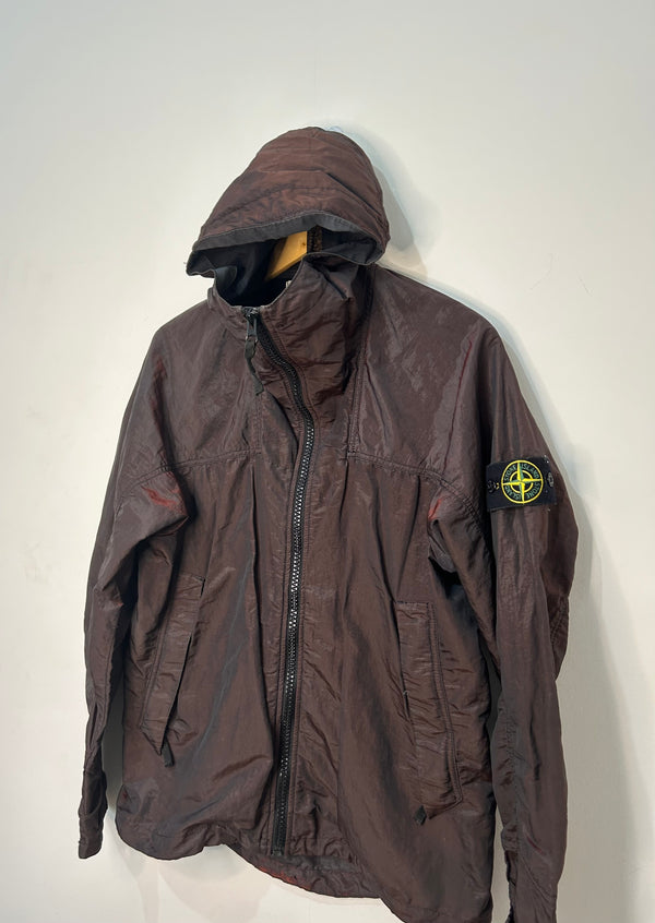 Stone Island Nylon Metal Watro Ripstop Red Weft
