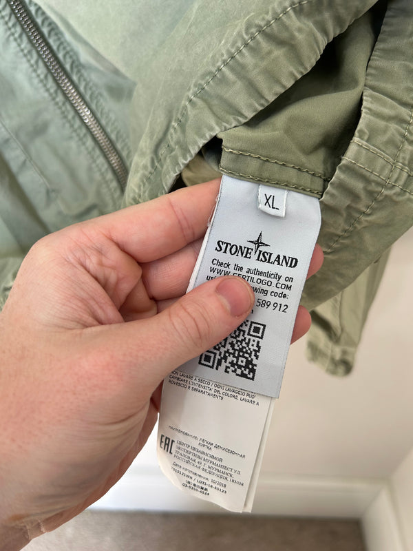 Stone Island Pastel Green Overshirt