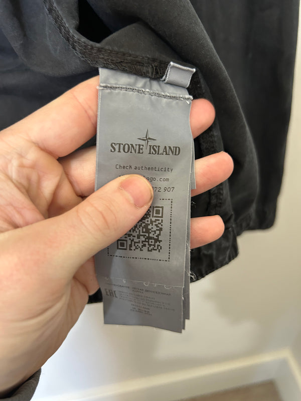 Stone Island Brushed Cotton Overshirt