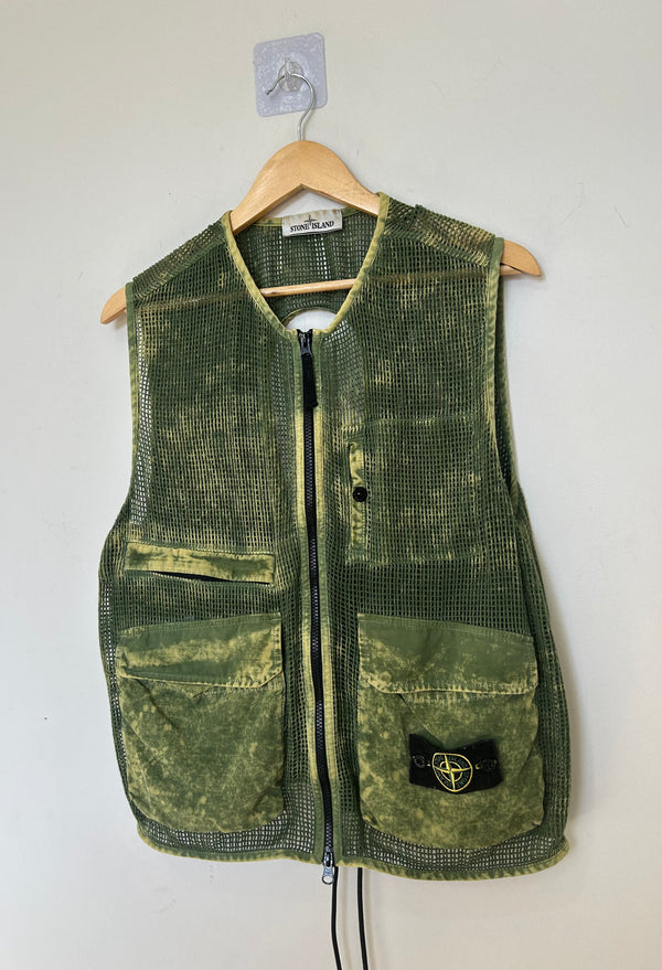Stone Island Ripstop + Cotton Mesh Off- Dye OVD