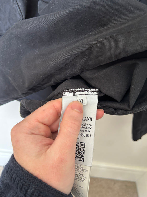 Stone Island Quarter Zip Hooded Smock