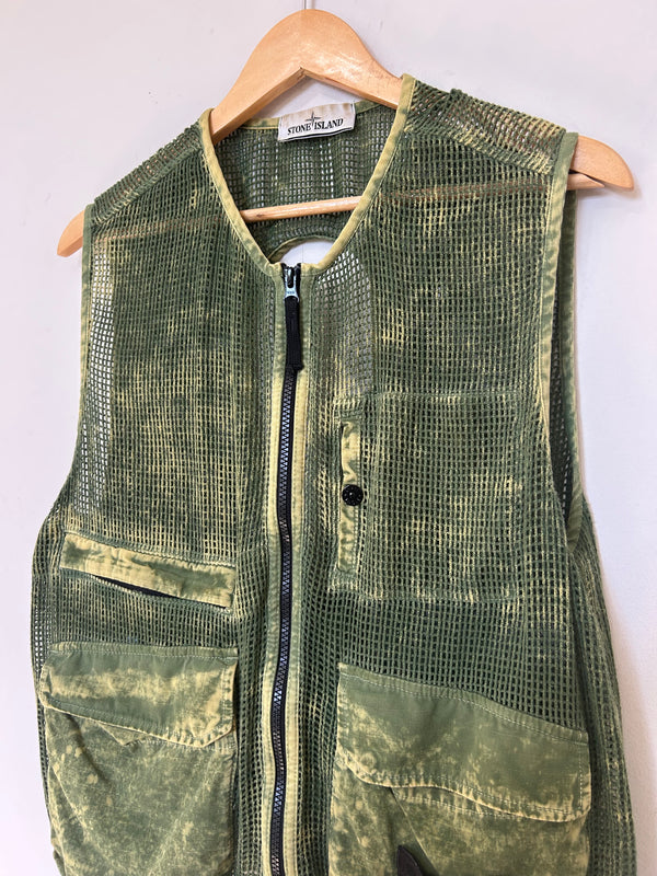 Stone Island Ripstop + Cotton Mesh Off- Dye OVD