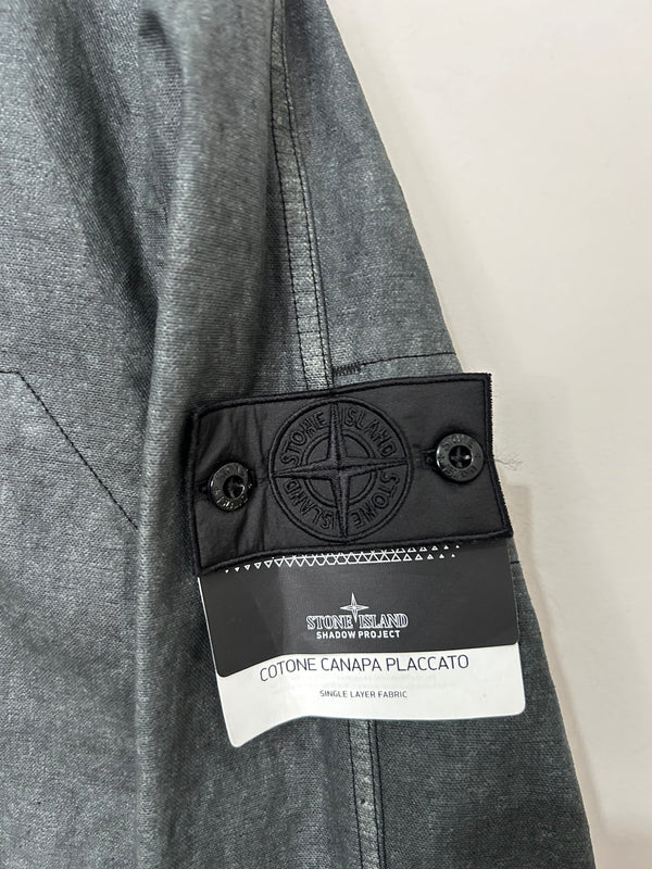 Stone Island Shadow Project Cotone Canapa Placcato