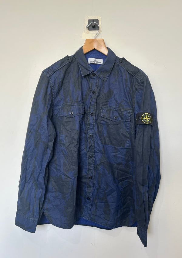 Stone Island Flowing Camo Overshirt