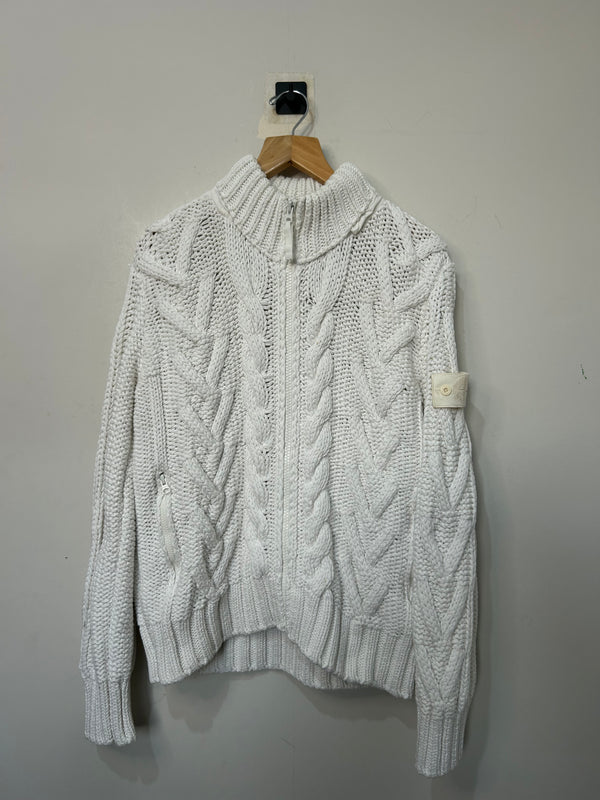Stone Island 2011 Ghost Cable Knit Cardigan