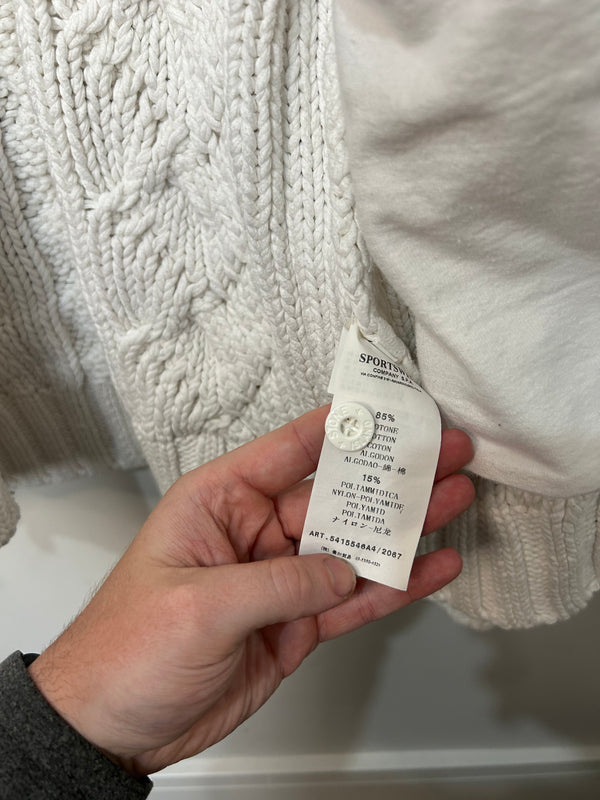 Stone Island 2011 Ghost Cable Knit Cardigan