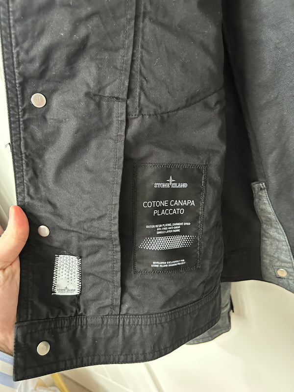 Stone Island Shadow Project Cotone Canapa Placcato