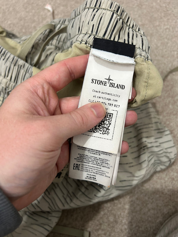 Stone Island Rain Camo Shorts