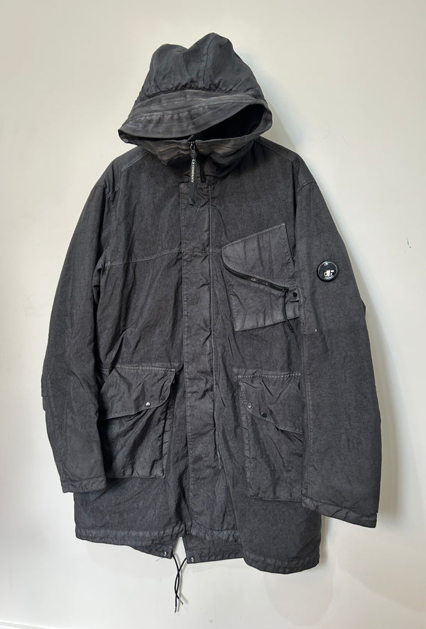 CP Company Quartz Nylon Insulated Fishtail Parka