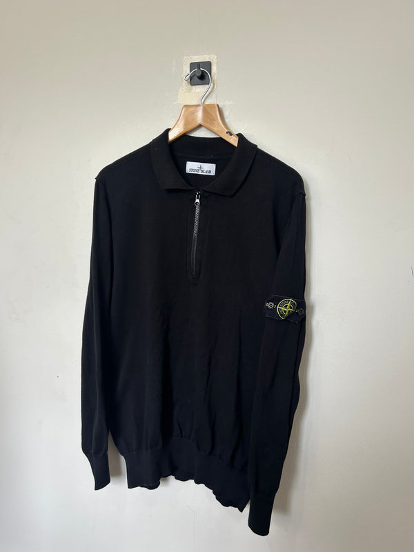 Stone Island Half Zip Polo
