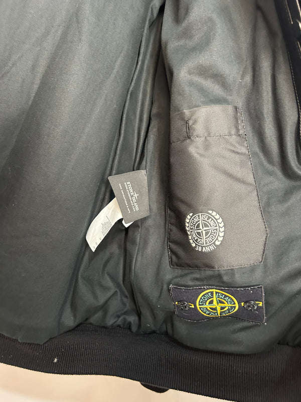 Stone Island 30 Year Anniversary Waxed Soft Leather Jacket