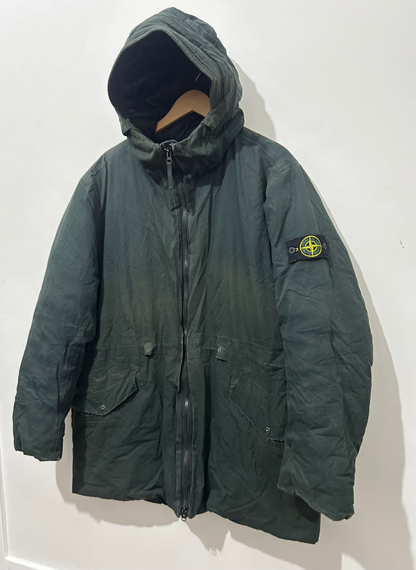 Stone Island Water Repellent Supima Cotton With Primaloft