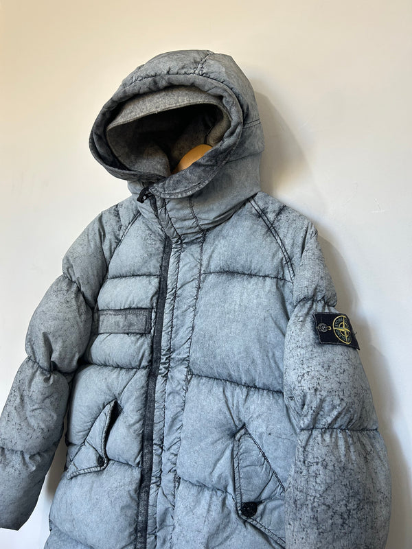 Stone Island Tela Nylon Dust Colour Frost Parka