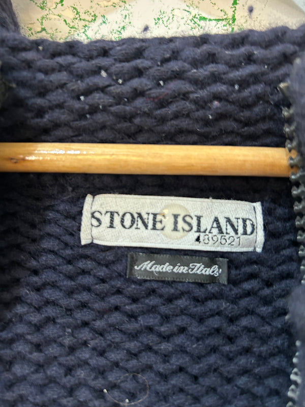 Stone Island 2000s Lana Wool Hoodie