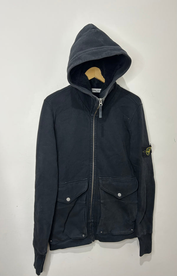 Stone Island 2009 Fleeced Utility Hoodie