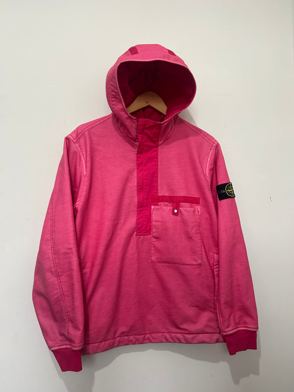 Stone Island Felpa Diagonale Gommata Smock