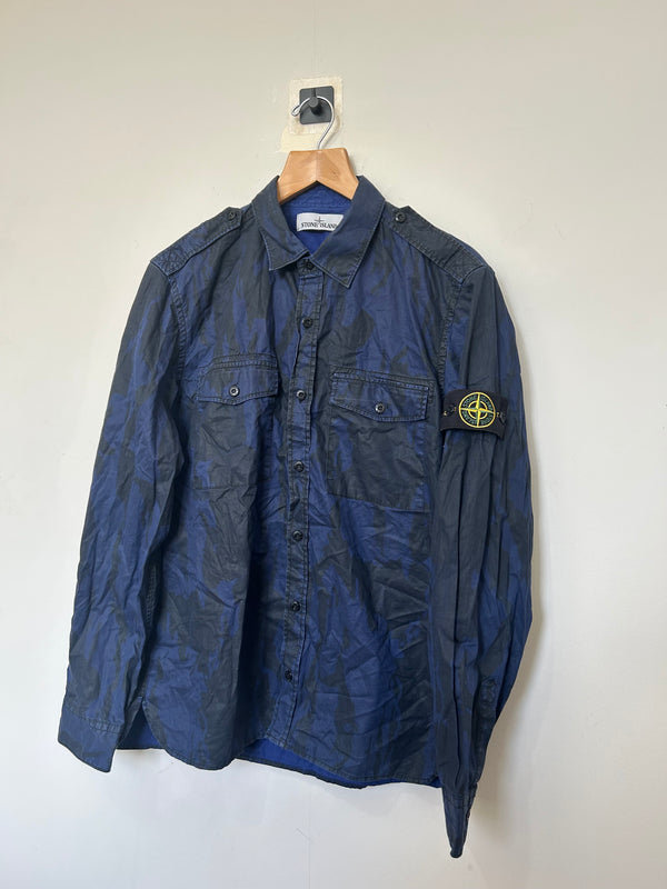 Stone Island Flowing Camo Overshirt