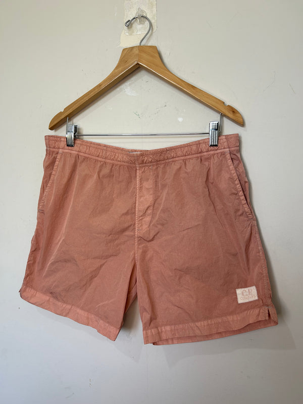 CP Company Pink Chrome Swim shorts