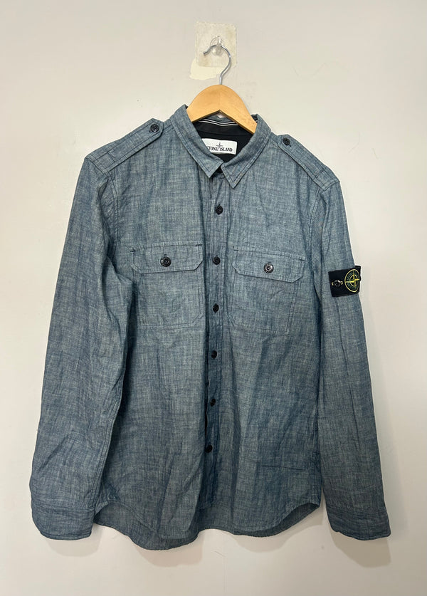Stone Island Denim Overshirt