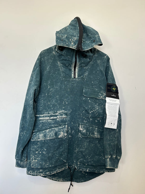 Stone Island Cotton Ripstop Off Dye OVD Smock