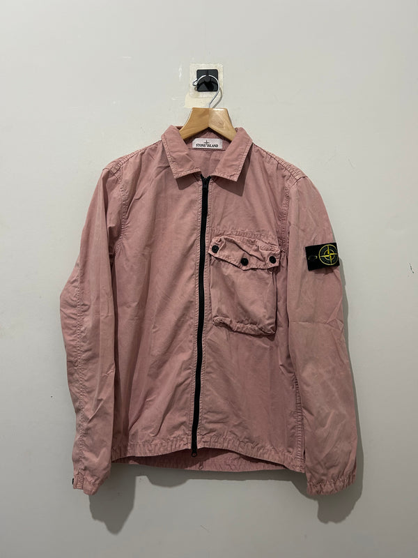 Stone Island Pink Overshirt