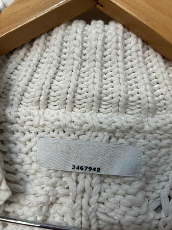 Stone Island 2011 Ghost Cable Knit Cardigan
