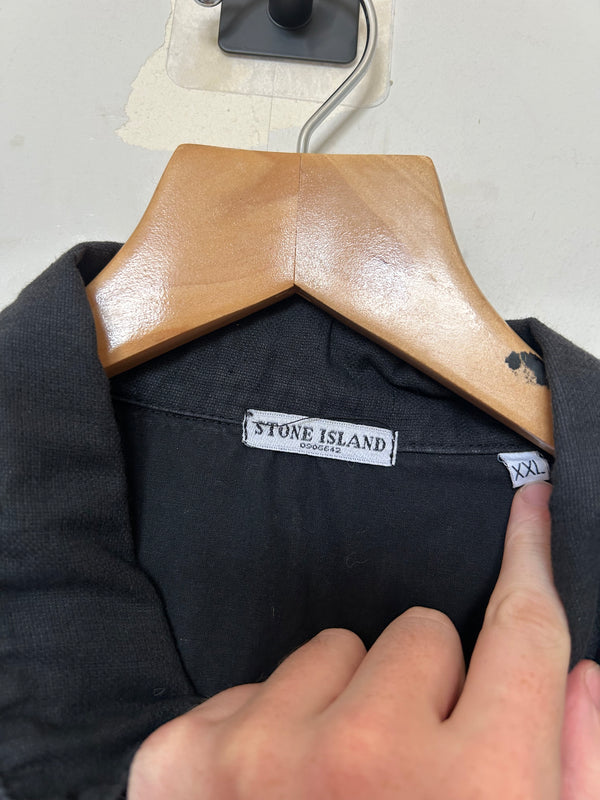 Stone Island 2007 Linoflax Shoulder Badge Overshirt
