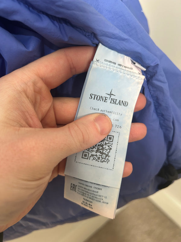 Stone Island Garment Dyed Crinkle Reps Down Jacket