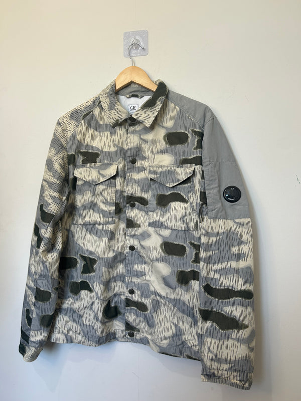 CP Company 50 Fili Mixed Camo Overshirt