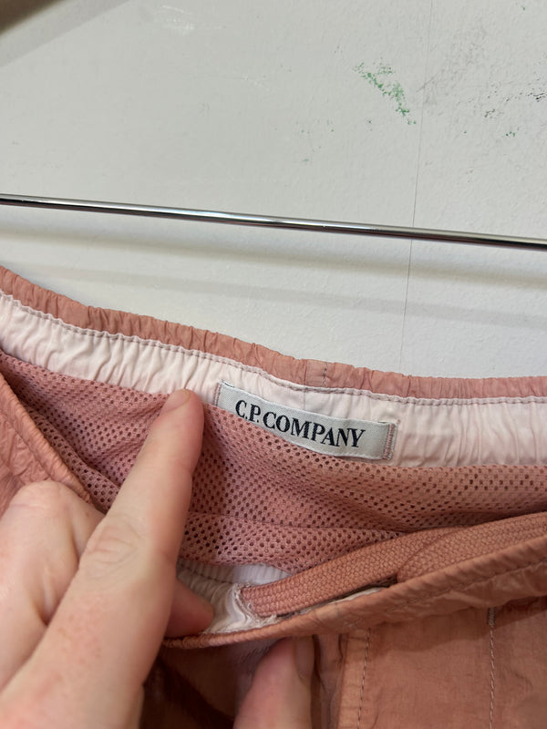 CP Company Pink Chrome Swim shorts