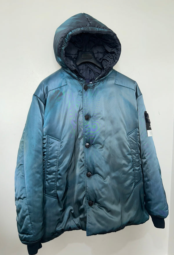 Stone Island x Porter Hand Corrosion On Nylon Twill Parka