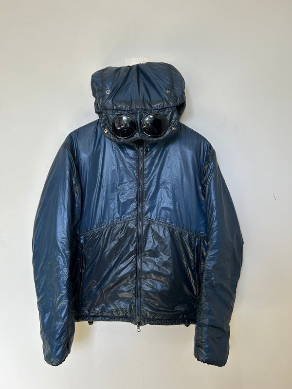 CP Company Blue Outline Goggle Jacket
