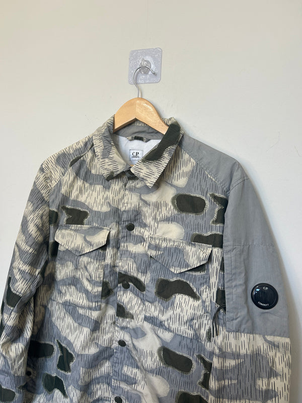 CP Company 50 Fili Mixed Camo Overshirt