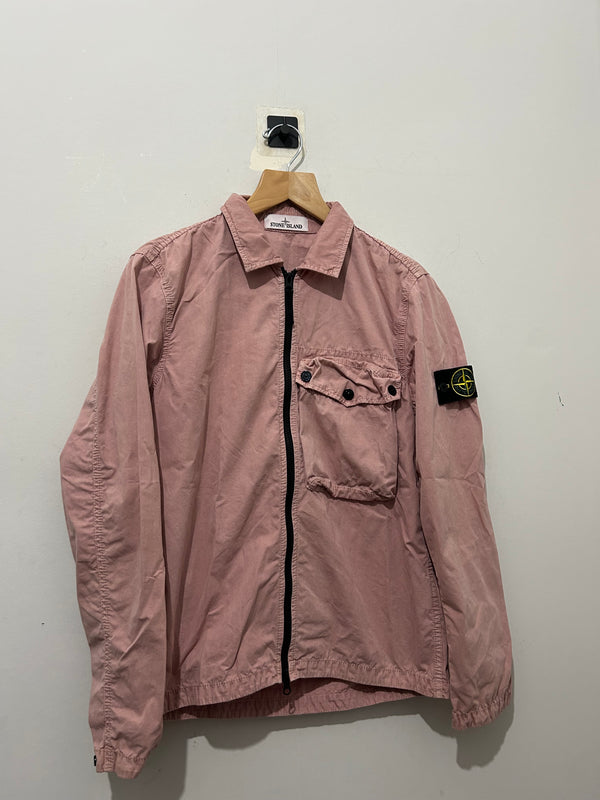 Stone Island Pink Overshirt